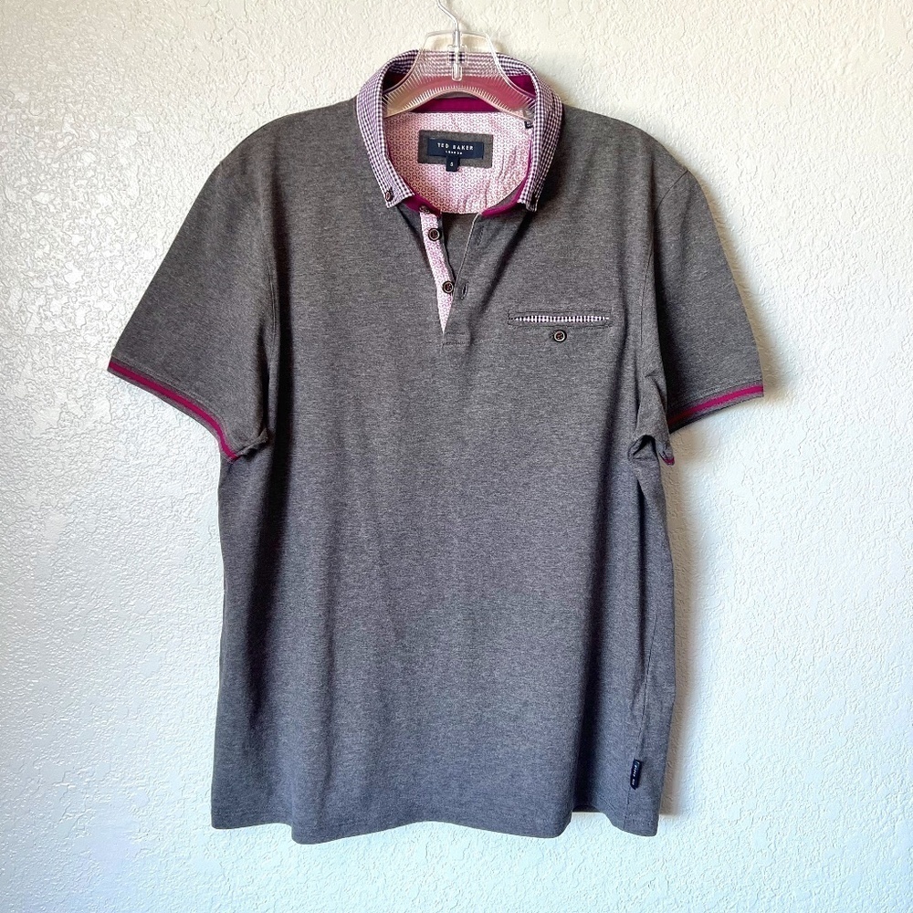 Ben Sherman Gray Polo Shirt